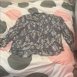 Lucky Brand Paisley Top